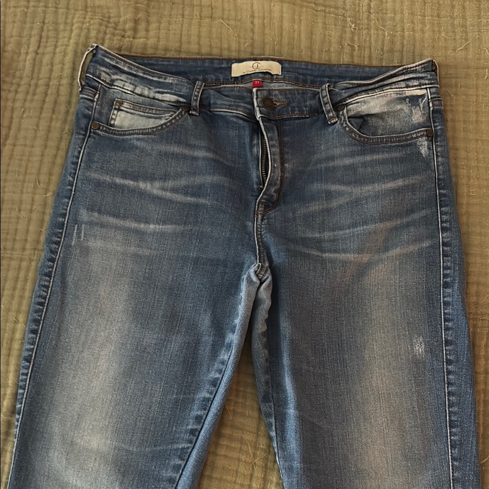 Cookie Johnson Skinny Jeans with Vintage Fading